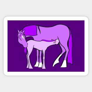 Mare and Foal 5 Sticker